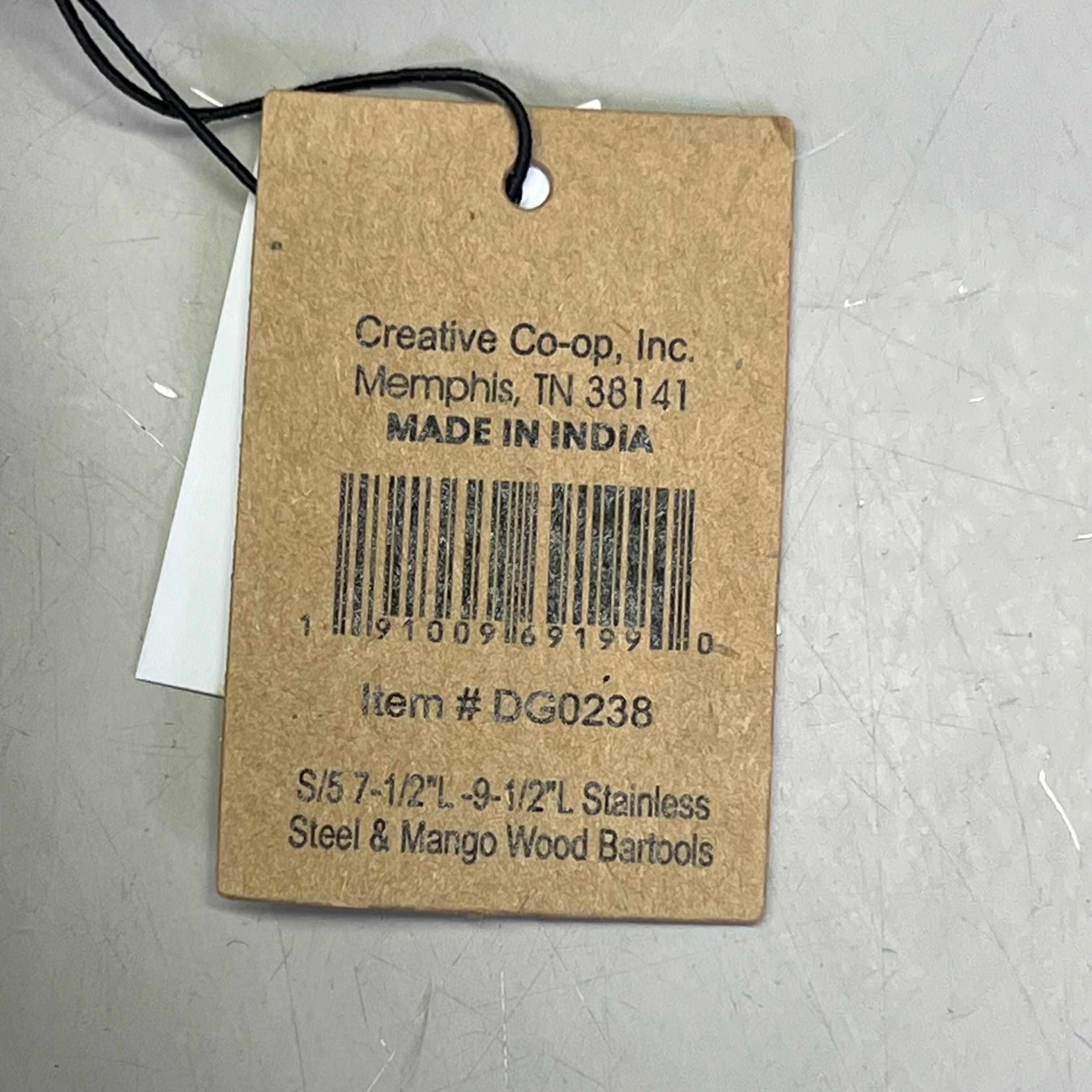 Stainless Steel & Mango Wood Bar Tools