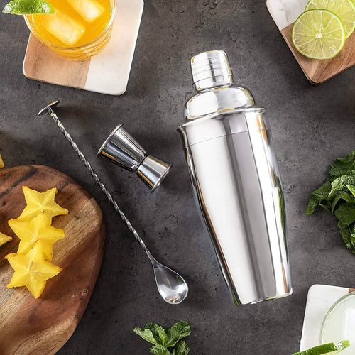 24 Ounce Cocktail Shaker Bar Set