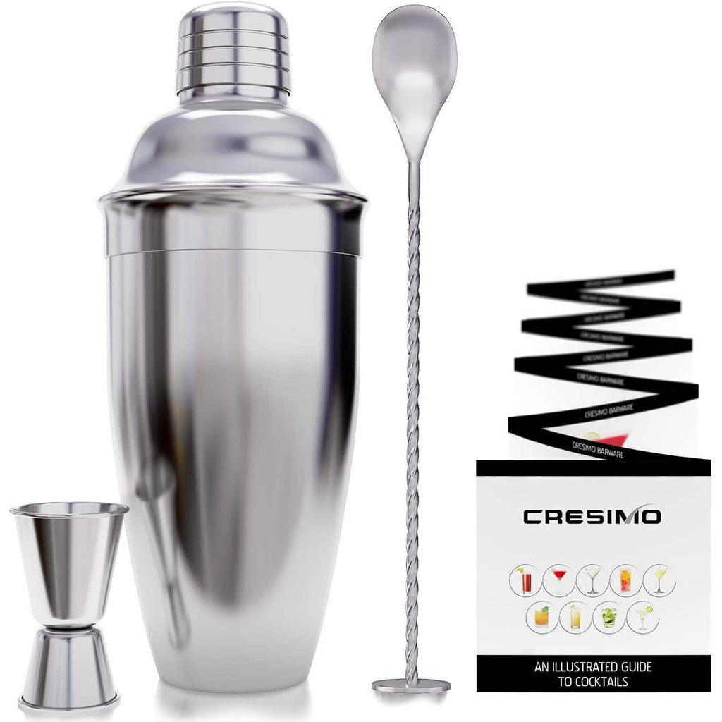24 Ounce Cocktail Shaker Bar Set